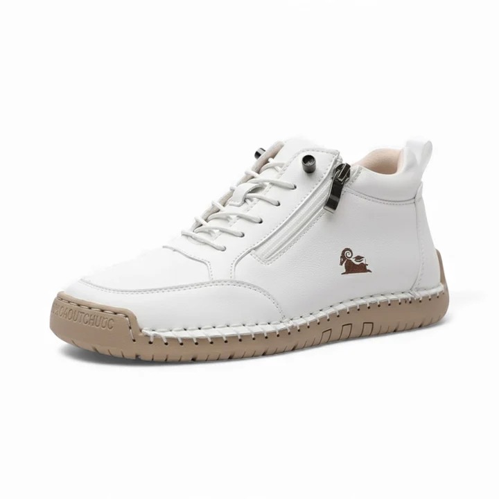 (🔥 50 % Rabatt – Jetzt zugreifen!) Ausgewählte Kalbslederschuhe – Orthopädische Schuhe – 👞 – Strapazierfähig, rutschfest und wasserdicht (Fußgewölbeunterstützung, Schmerzlinderung, Unisex)