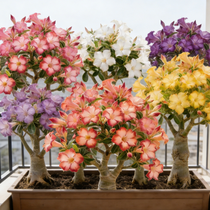 🌹 Semená púštnej ruže kvitnúcej po celý rok