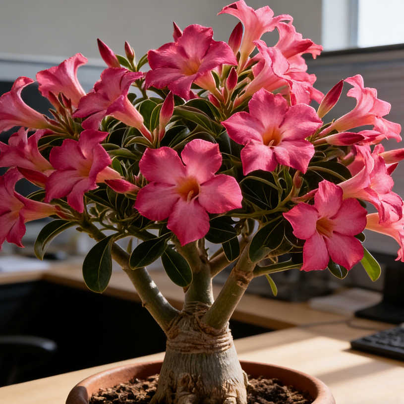 🌹 Semená púštnej ruže kvitnúcej po celý rok