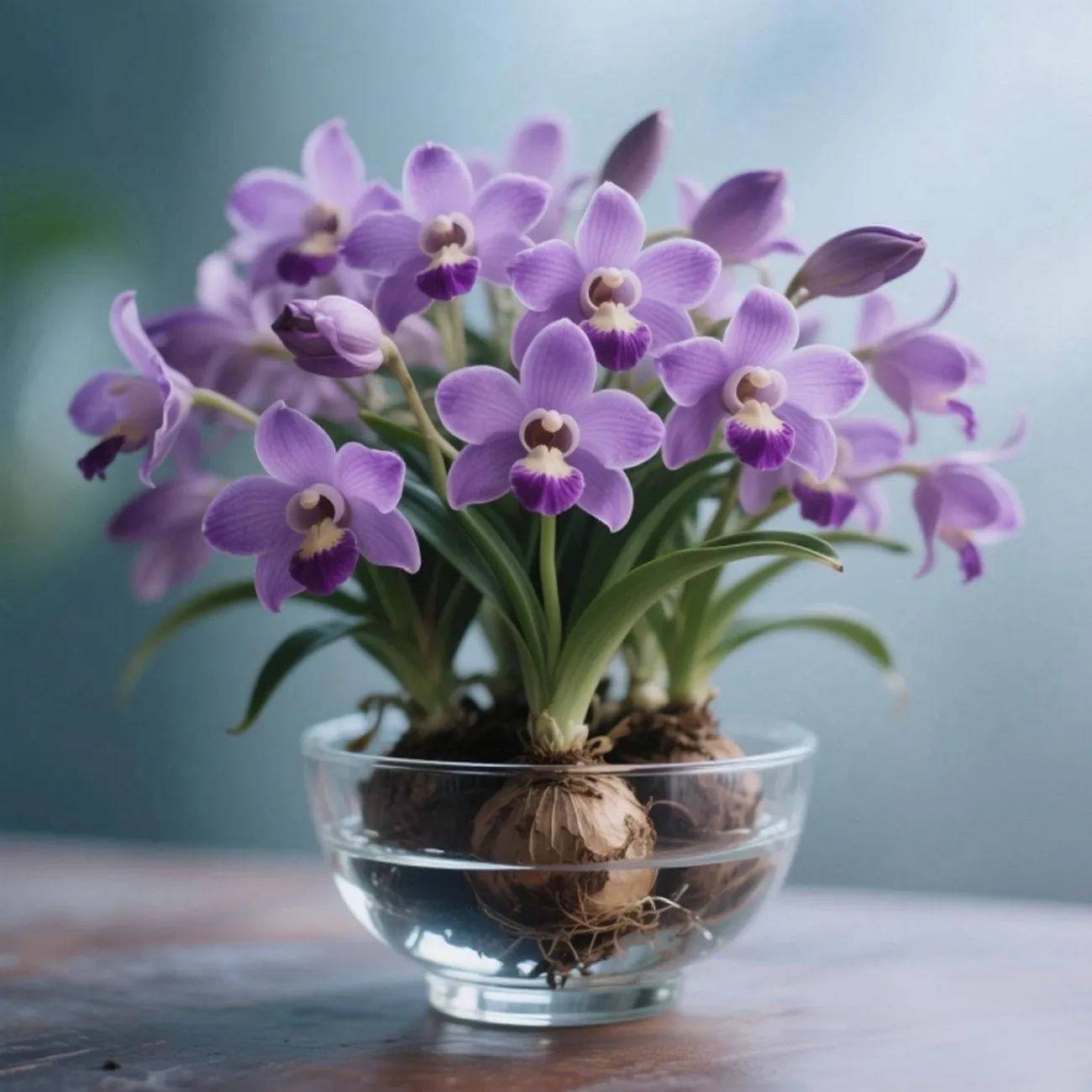 🐵💮 Cibuľky opičej orchidey – môžu rásť v pôde aj hydroponicky 💧🌱