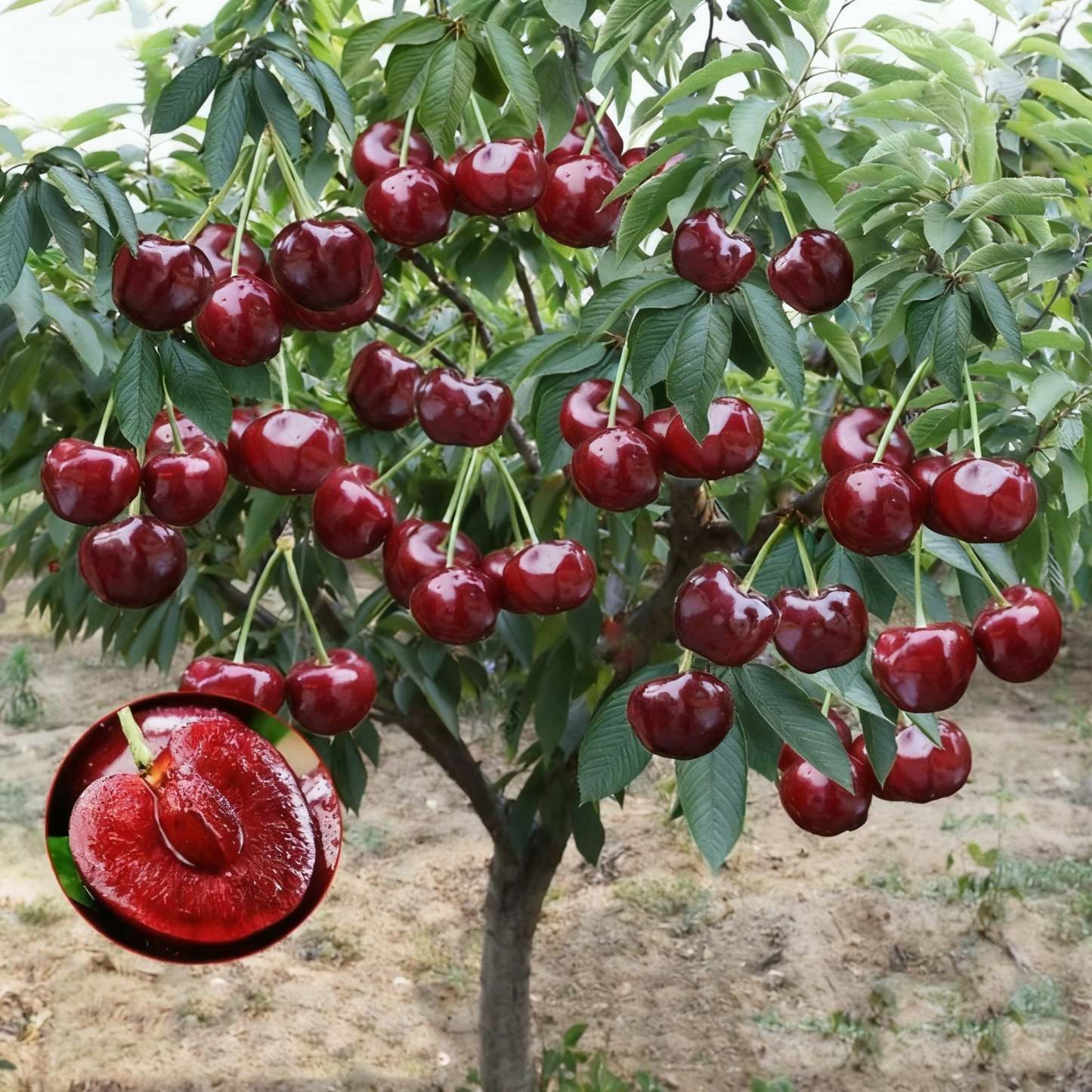 🌟 Obrovské sladké čerešňové semienka – pestujte obrovské, šťavnaté čerešne doma! (Klíčivosť až 99 %)🍒✨