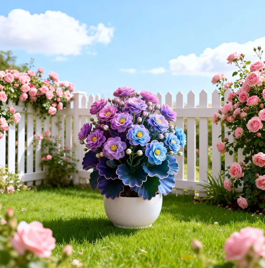 🌸 Kalanchoe „Twilight Ocean“ – kúzelná farba pre vašu záhradu 🌊✨