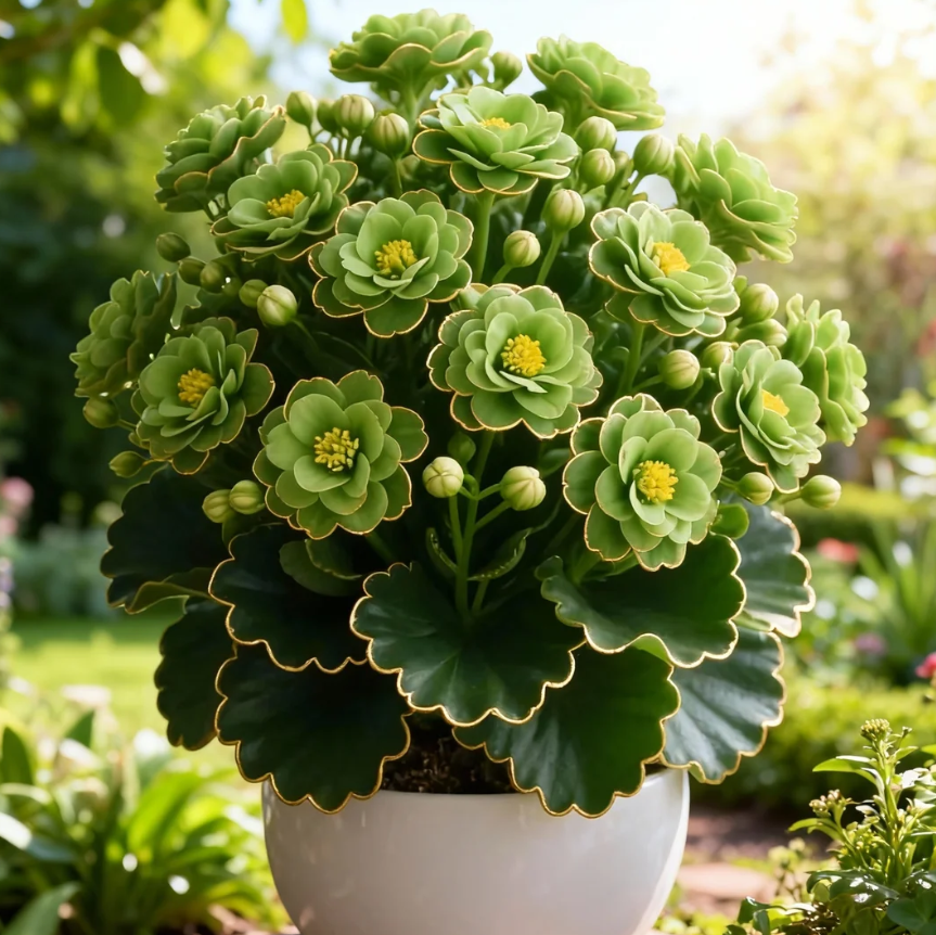 🌸 Каланхое „Здрач океан“ – Вълшебен цвят за вашата градина 🌊✨