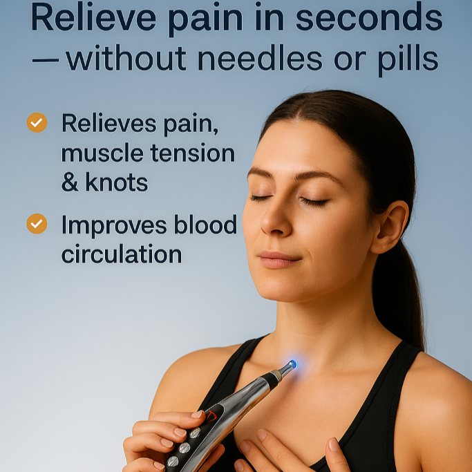 ⚡Акумулаторна писалка за акупунктура