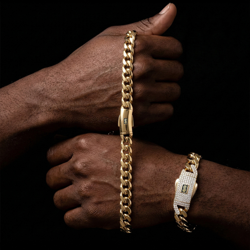 Men's Necklace - Monaco Chain CLASSIC Plain