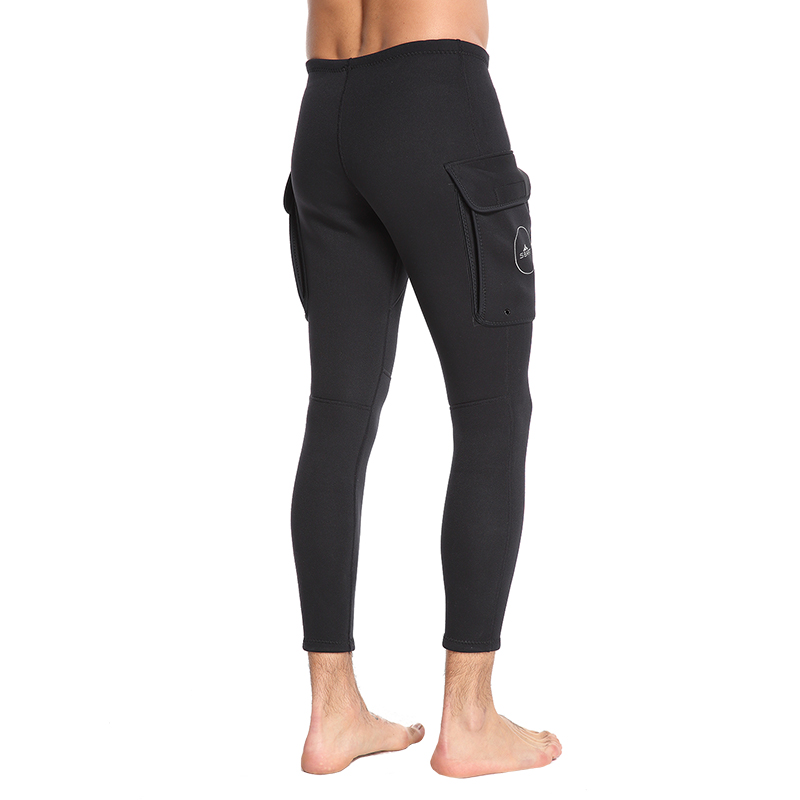 Custom 3MM wetpants Surf pants neoprene diving nine-point pants Swim trunks Warm separate wetsuit wetpants Outdoor-SBART SPORTS