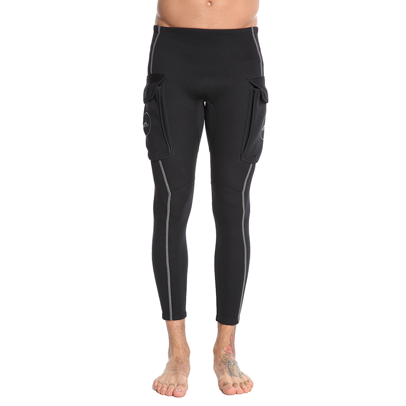 Custom 3MM wetpants Surf pants neoprene diving nine-point pants Swim trunks Warm separate wetsuit wetpants Outdoor-SBART SPORTS