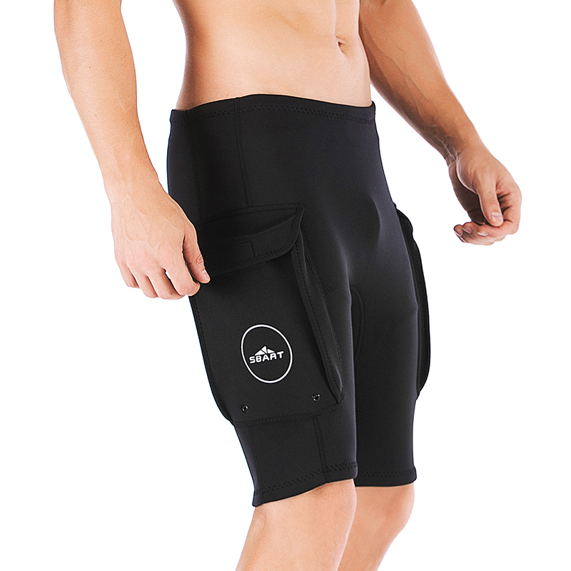 Multi-Functional Diving Shorts with Pockets – Ideal for Professional Diving and Outdoor Water Sports-SBART SPORTS