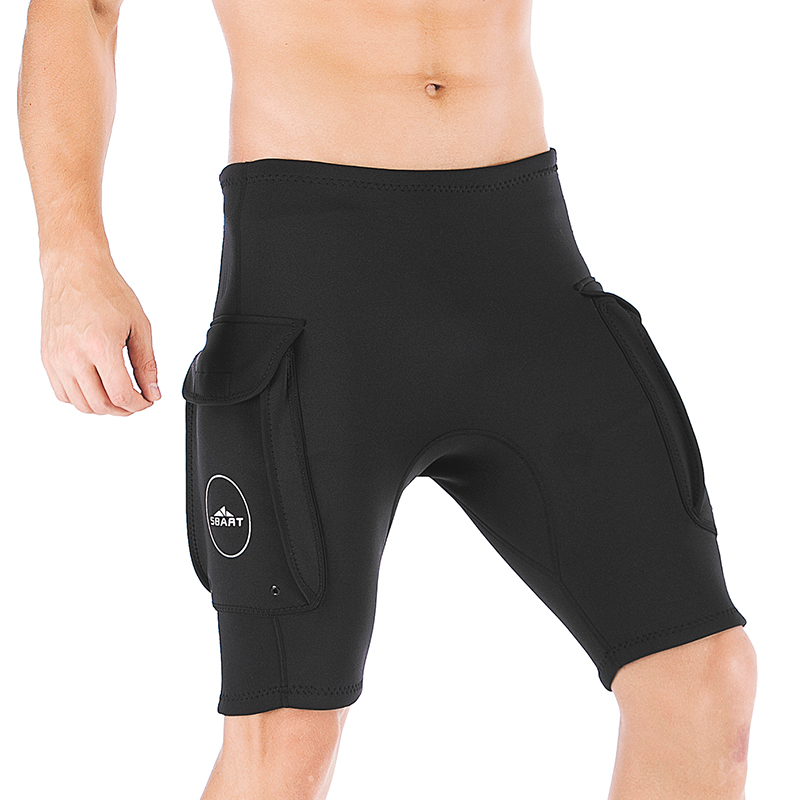 Multi-Functional Diving Shorts with Pockets – Ideal for Professional Diving and Outdoor Water Sports-SBART SPORTS