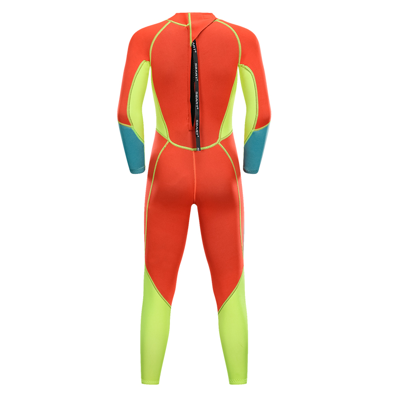 Sbart Kids Diving Suit 2mm Wet Suit Full Body Back Zipper Steamer Wetsuit Neoprene Diving Swimming Surfing Wetsuit-SBART SPORTS