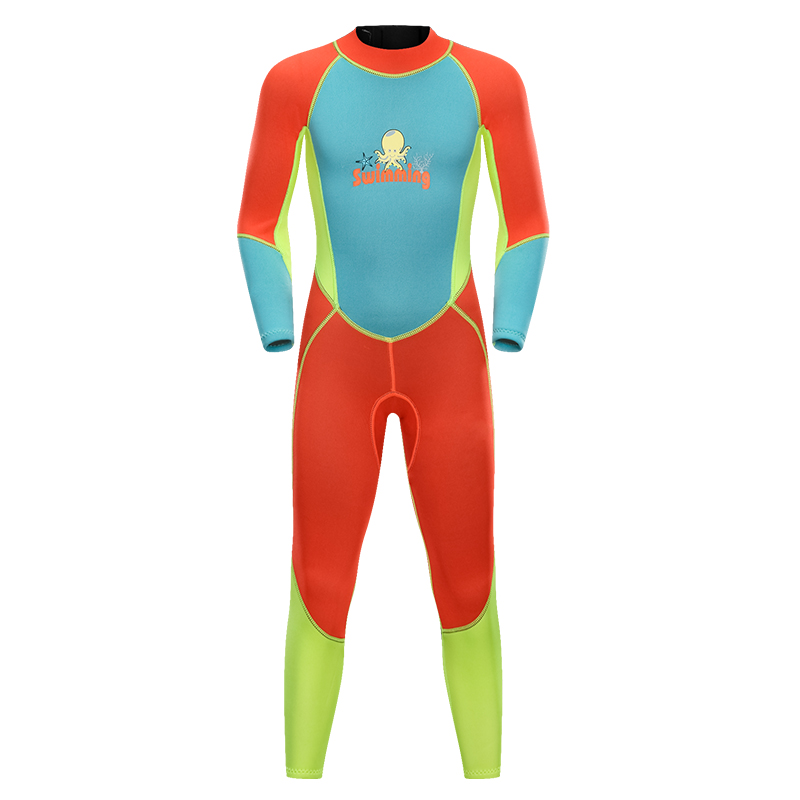 Sbart Kids Diving Suit 2mm Wet Suit Full Body Back Zipper Steamer Wetsuit Neoprene Diving Swimming Surfing Wetsuit-SBART SPORTS