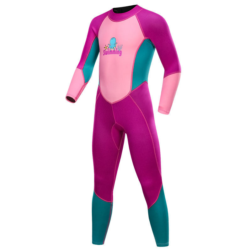 Sbart Kids Diving Suit 2mm Wet Suit Full Body Back Zipper Steamer Wetsuit Neoprene Diving Swimming Surfing Wetsuit-SBART SPORTS