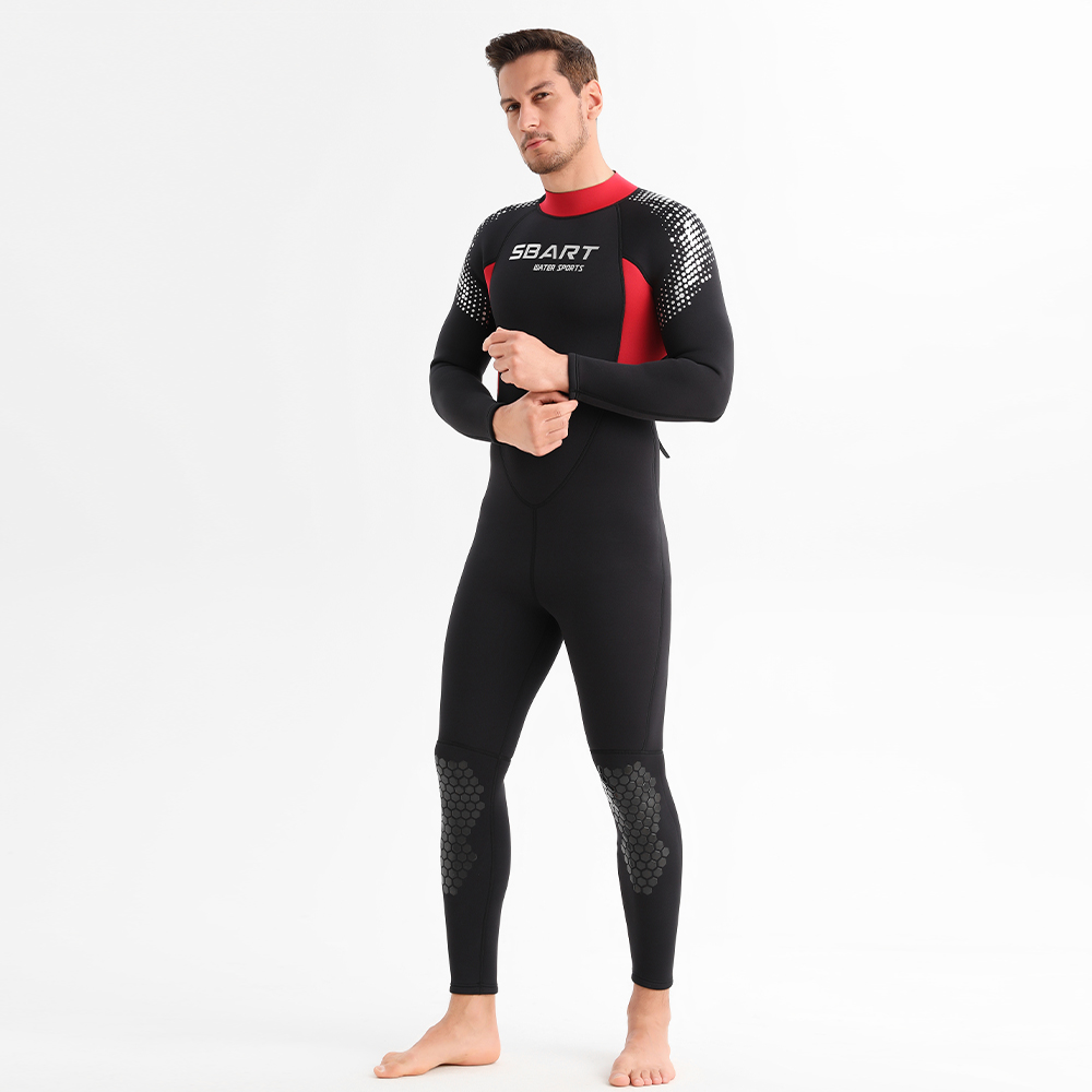 3MM Neoprene Full Body Wetsuit for Men & Women – Warm Diving & Surfing Suit