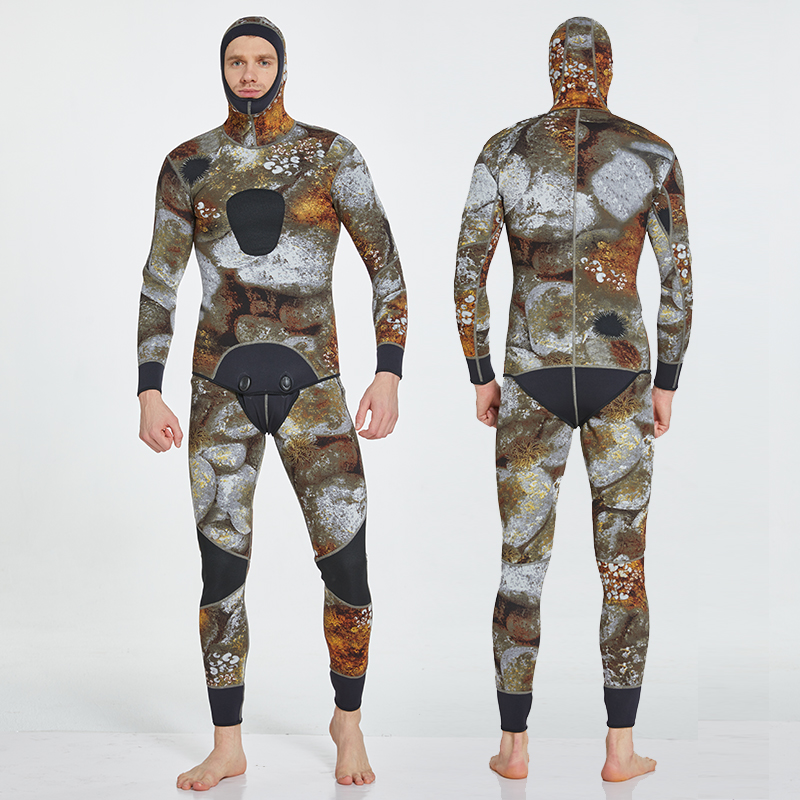 Custom 5MM Thermal Neoprene Sportswear Professional Wetsuits for Diving Surfing Snorkeling Insulation Pressure Resistance-SBART SPORTS