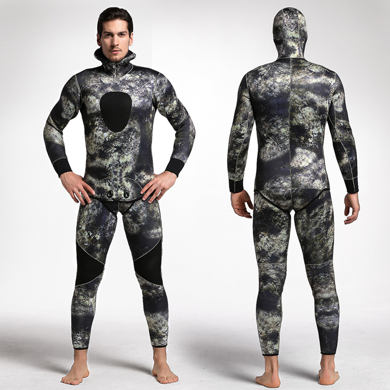 Custom 5MM Thermal Neoprene Sportswear Professional Wetsuits for Diving Surfing Snorkeling Insulation Pressure Resistance-SBART SPORTS