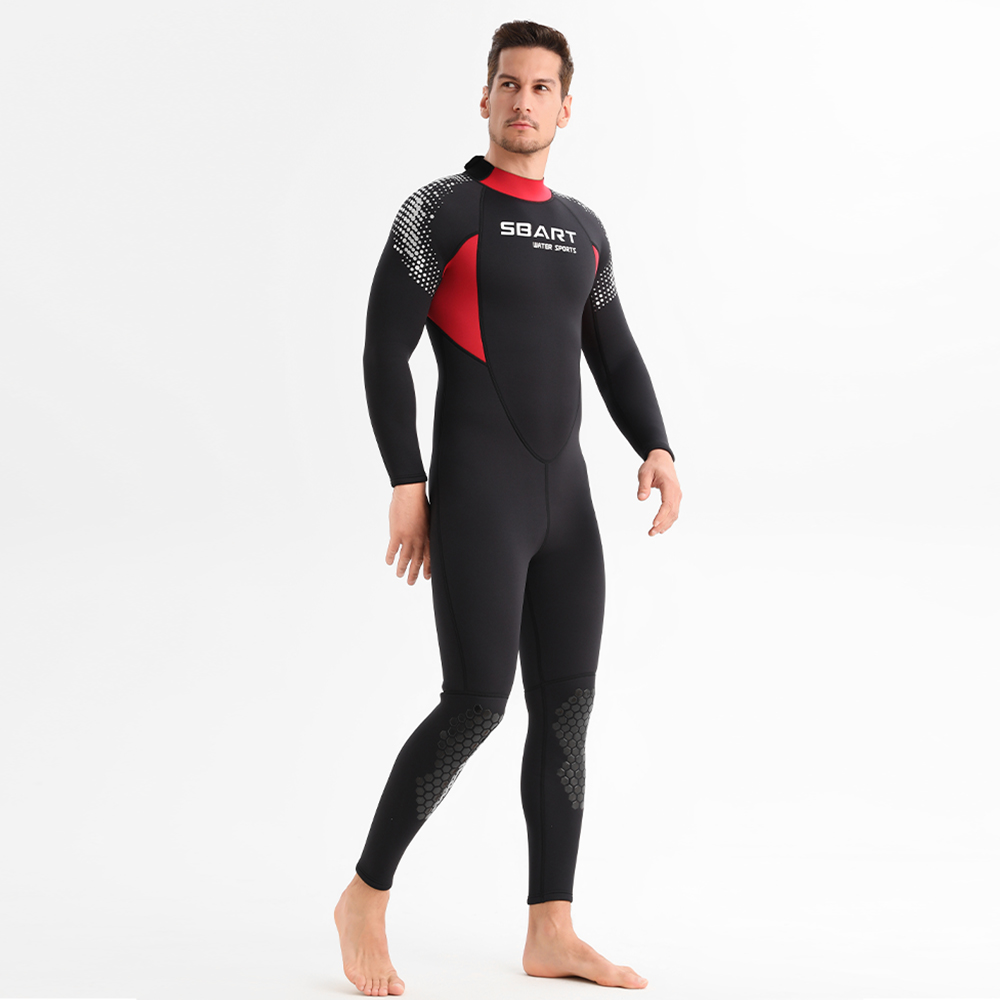 3MM Neoprene Full Body Wetsuit for Men & Women – Warm Diving & Surfing Suit
