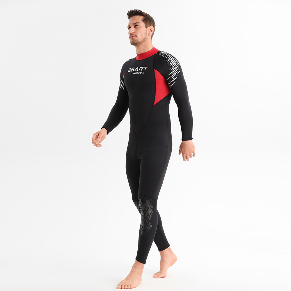 3MM Neoprene Full Body Wetsuit for Men & Women – Warm Diving & Surfing Suit