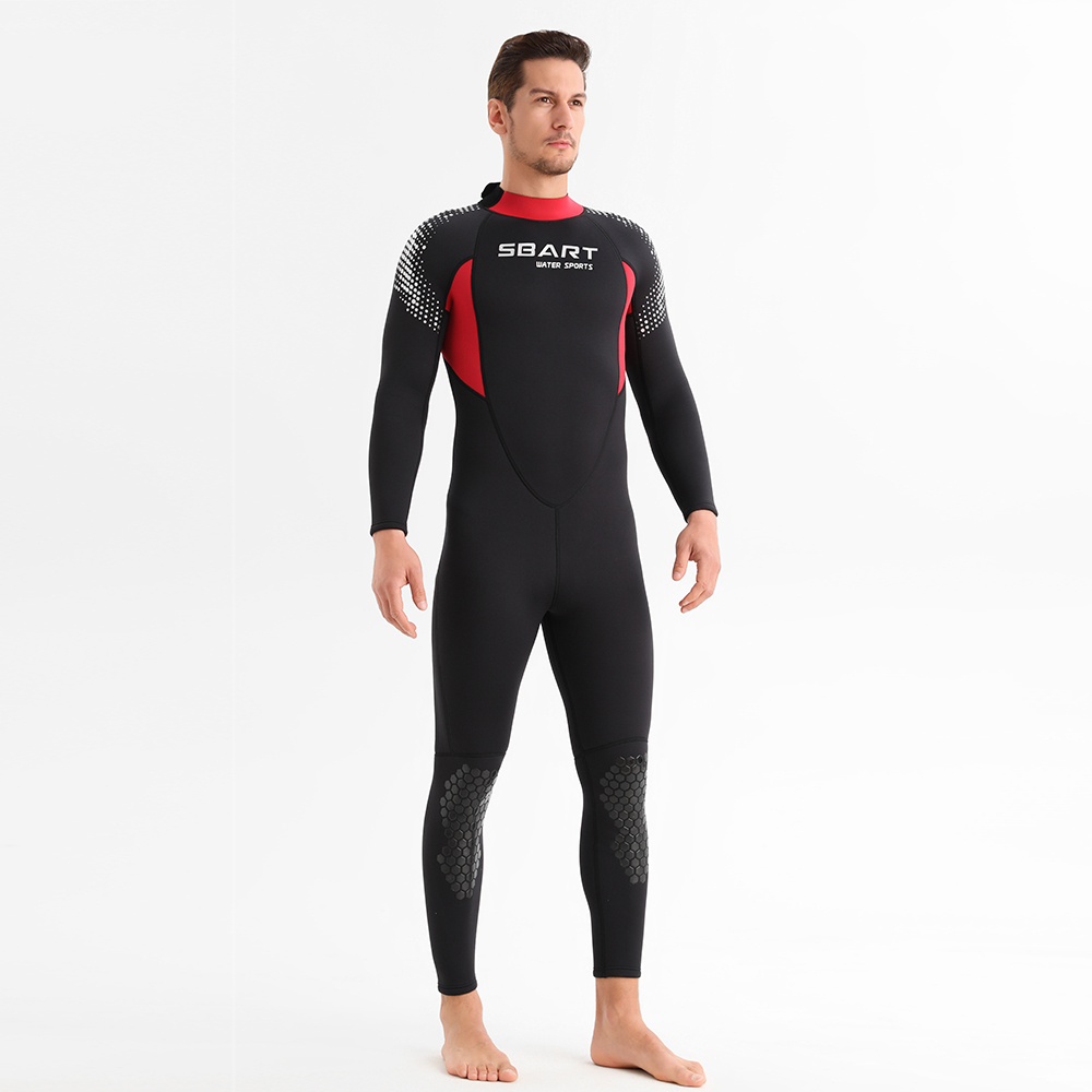 3MM Neoprene Full Body Wetsuit for Men & Women – Warm Diving & Surfing Suit