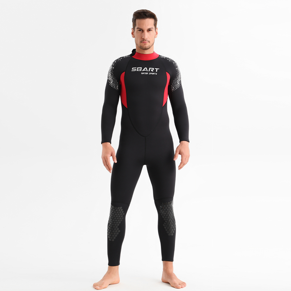 3MM Neoprene Full Body Wetsuit for Men & Women – Warm Diving & Surfing Suit