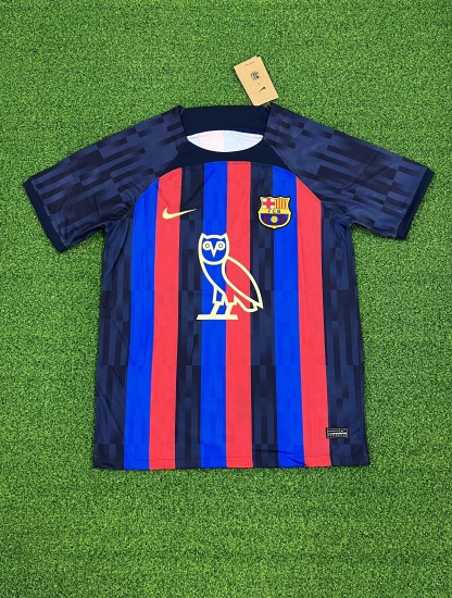 2022-23 Barcelona X Drake El Clásico Jersey (Home)