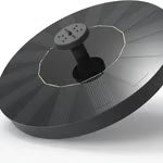 Solar Bird Bath Fountain with 6 Nozzles