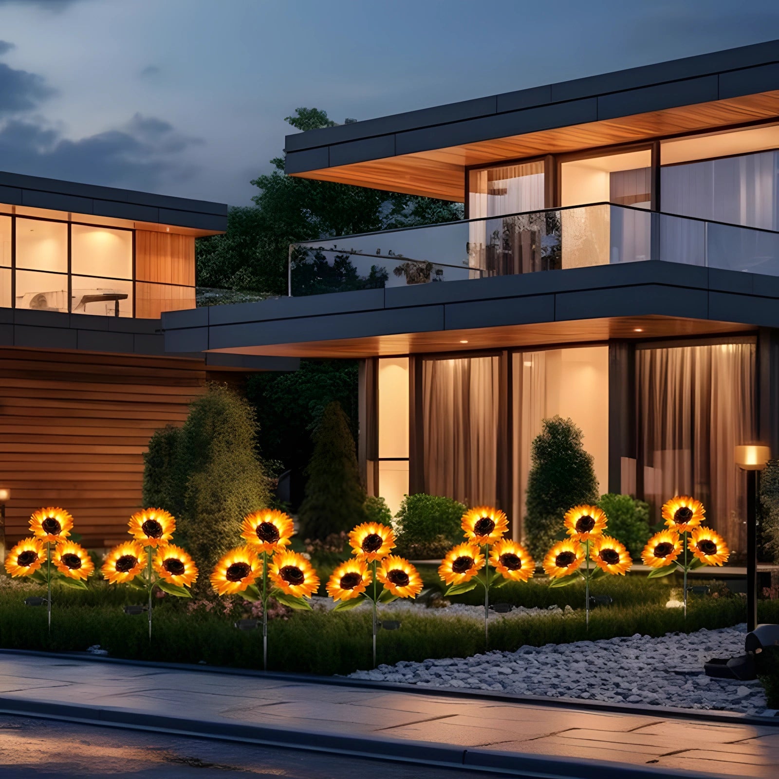 Kaliqo™ – Solar Sunflower LED Lights
