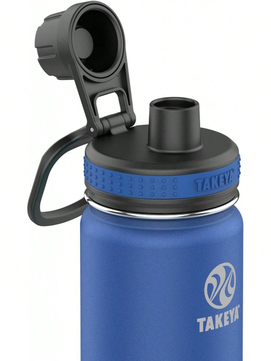 Takeya Originals 24 Oz Vacuum Insulated Stainless Steel Bottle With Spout Lid, Navy- SHEINEU