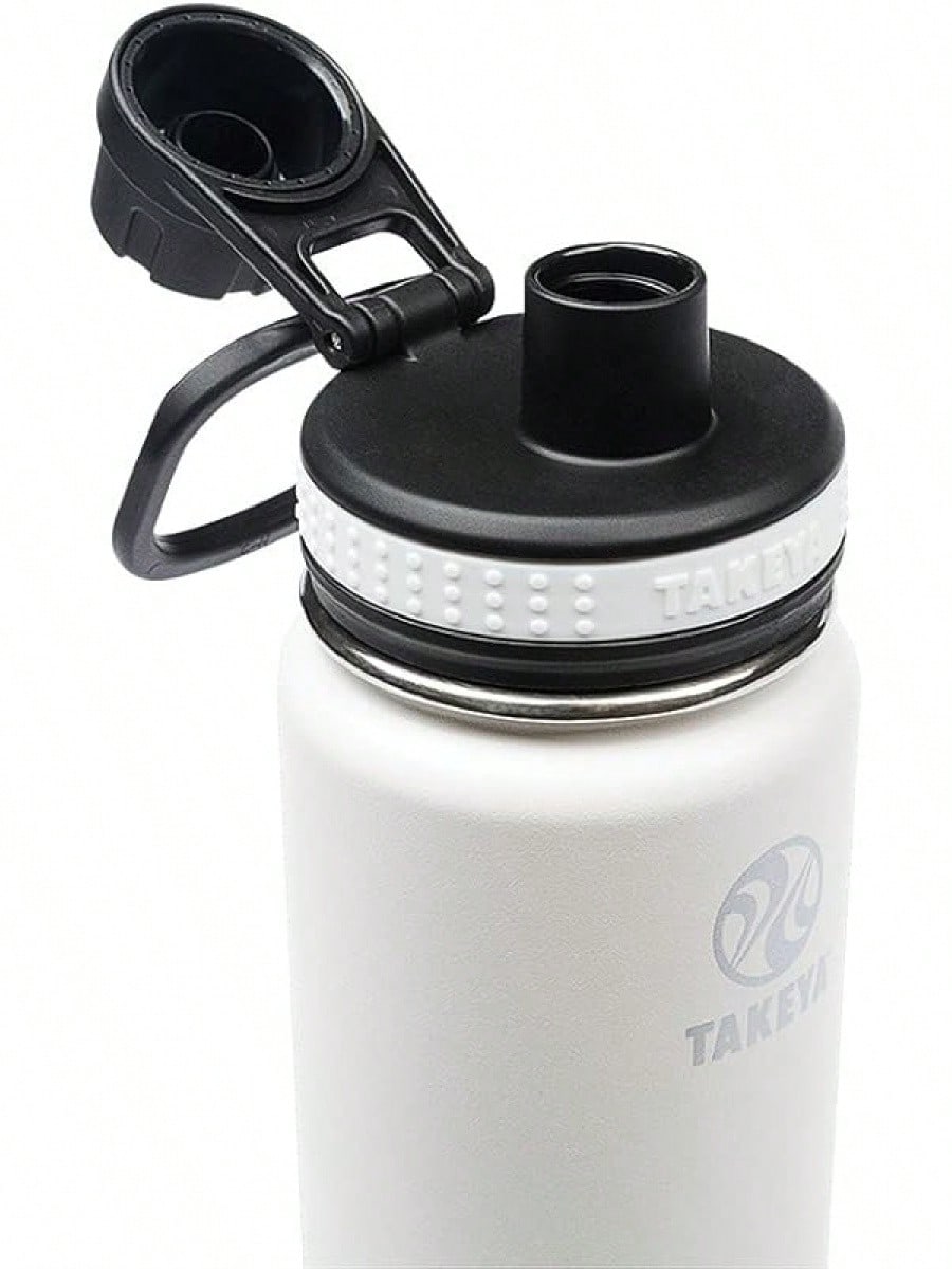 Takeya Originals 24 Oz Vacuum Insulated Stainless Steel Bottle With Spout Lid, Navy- SHEINEU