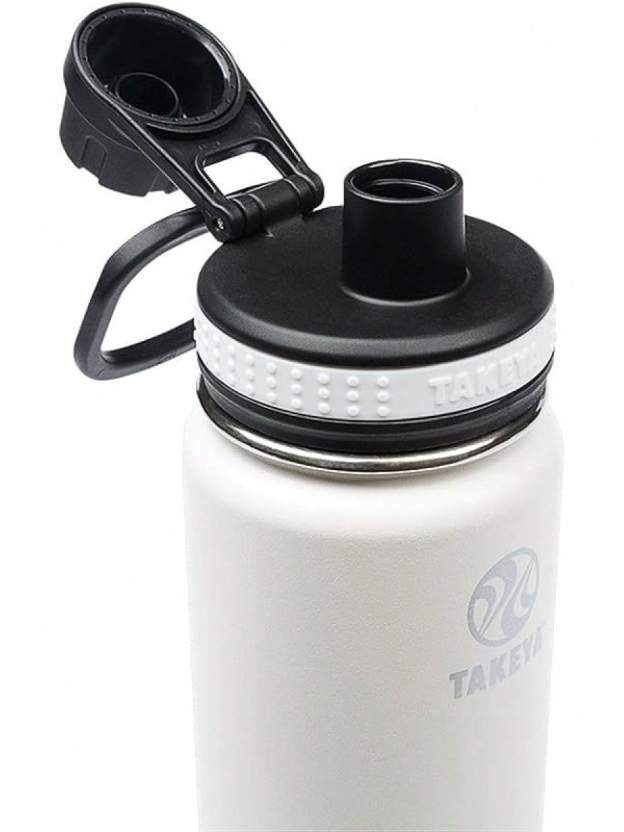 Takeya Originals 24 Oz Vacuum Insulated Stainless Steel Bottle With Spout Lid, Navy- SHEINEU