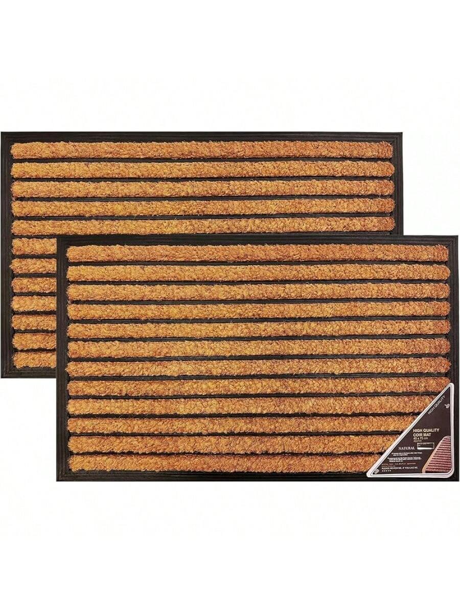 LSC Bliss Coir Door Mat Floor Mat Indoor Outdoor Mat 45 X 75 Cm- SHEINEU