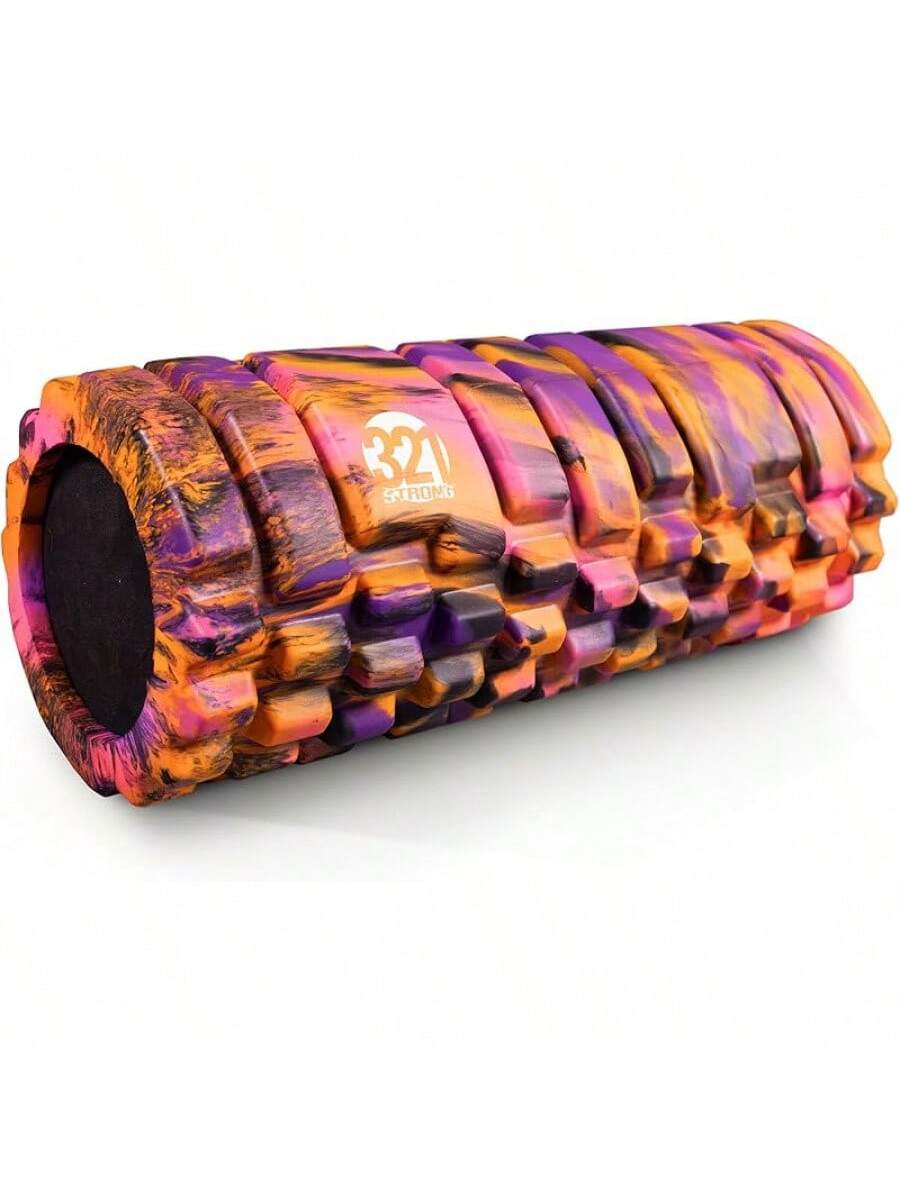 321 STRONG Foam Roller - Medium Density Deep Tissue Massager Muscle Massage And Myofascial Point Release, With 4K EBook- SHEINEU