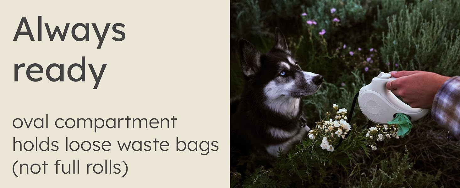 tug oval retractable leash