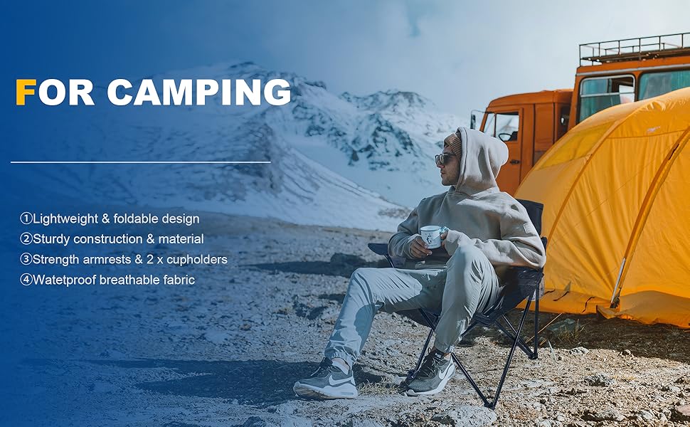 2pcs camping chair