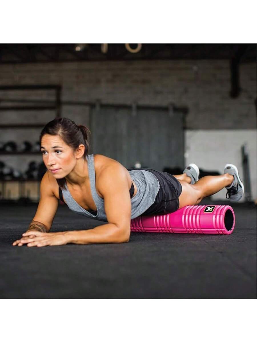 Performance Therapy Grid Patented Multi-Density Foam Massage Roller Exercise, Deep Tissue&Muscle Recovery Relieves Muscle Pain & Tightness, Improves Mobility & Circulation- SHEINEU