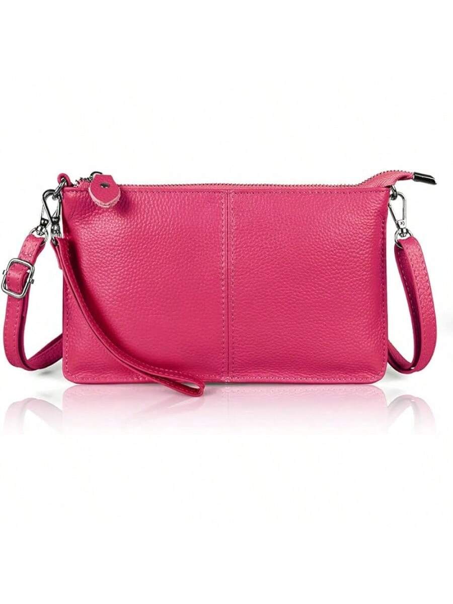 Befen Genuine Leather Wristlet Clutch Wallet Purses Small Crossbody Bags Women With RFID Blocking Card Slots- SHEINEU