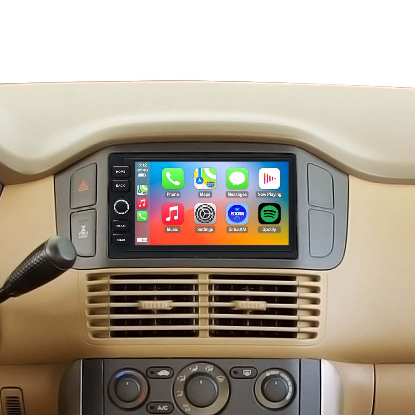 For Honda Pilot 2003-2008 Radio upgrade,7-inch QLED 8-Core CPU,touch screen Stereo,Wireless CarPlay & Android Auto,keep OEM Controls