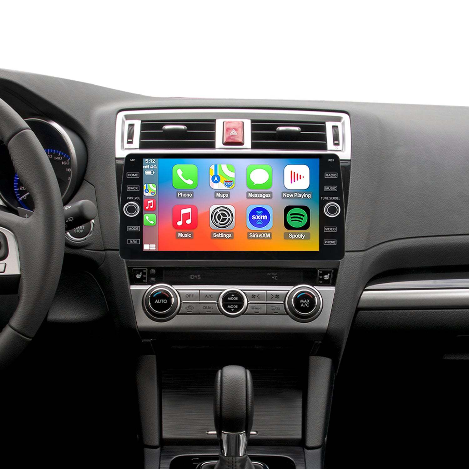 For Subaru Legacy 2015-2019 Radio upgrade,10.2-inch QLED  8-Core CPU,touch screen Stereo,Wireless CarPlay & Android Auto,keep OEM Controls