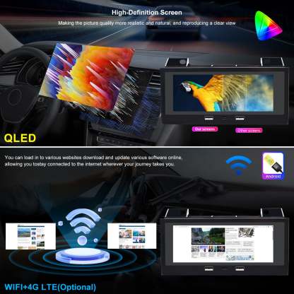 For Isuzu Hombre 1996-1997 Radio upgrade,6.86-inch QLED 8-Core CPU, touch screen Stereo,Wireless CarPlay & Android Auto,keep OEM Controls