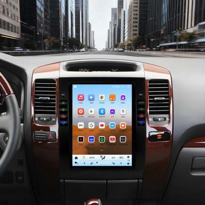 For Lexus GX470 2002-2009 Radio upgrade, 12.1-inch QLED 8-Core CPU,touch screen Stereo,Wireless CarPlay & Android Auto,Free camera