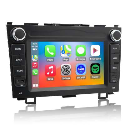 For Honda CRV 2007-2011 Radio upgrade,9-inch QLED 8-Core CPU,touch screen Stereo,Wireless CarPlay & Android Auto,keep OEM Controls