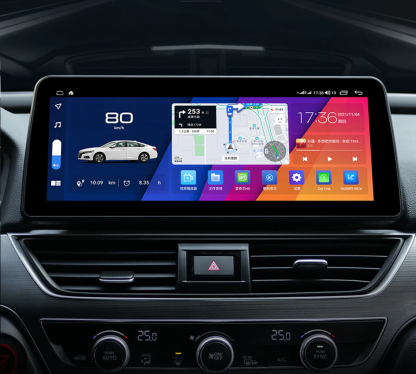 For Honda Accord 2018-2021 Radio upgrade,12.3-inch QLED 8-Core CPU,touch screen Stereo,Wireless CarPlay & Android Auto,keep OEM Controls
