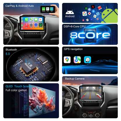 For Subaru Forester 2019-2024 Radio upgrade,10.2-inch QLED  8-Core CPU,touch screen Stereo,Wireless CarPlay & Android Auto,keep OEM Controls