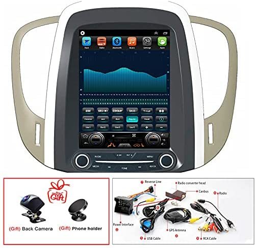 For Buick Lacrosse 2009-2013 Radio upgrade,10.4-inch QLED 8-Core CPU,touch screen Stereo,Wireless CarPlay & Android Auto,keep OEM Controls