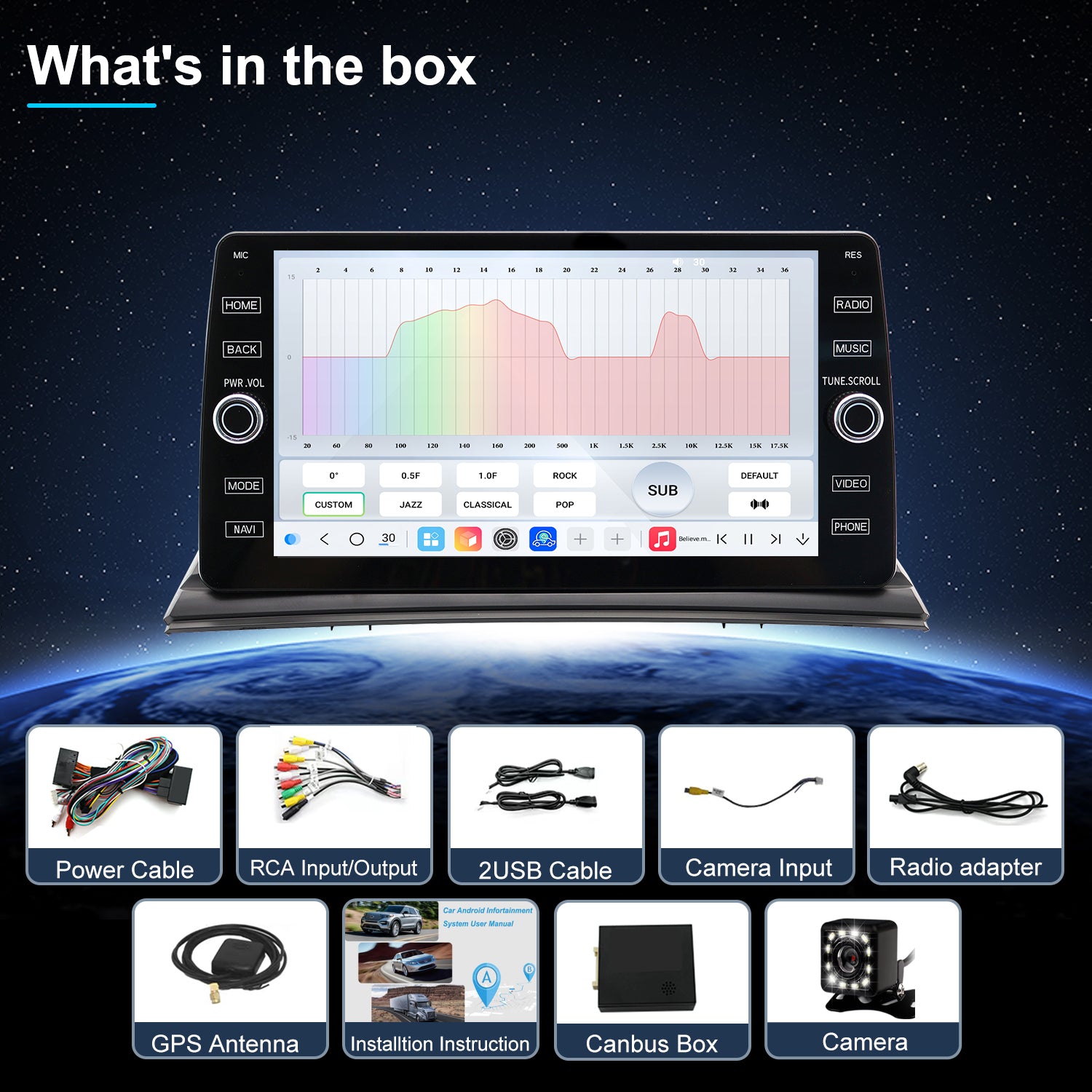 For BMW X3 E83 2004-2010 Radio upgrade,10.2-inch QLED  8-Core CPU,touch screen Stereo,Wireless CarPlay & Android Auto,keep OEM Controls