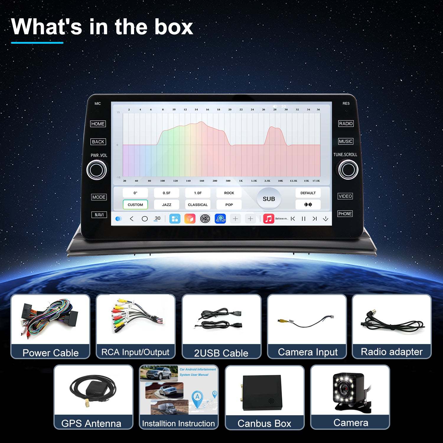 For BMW X3 E83 2004-2010 Radio upgrade,10.2-inch QLED  8-Core CPU,touch screen Stereo,Wireless CarPlay & Android Auto,keep OEM Controls