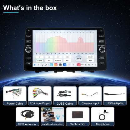 For Honda Civic 2016-2021 Radio upgrade,10.2-inch QLED  8-Core CPU,touch screen Stereo,Wireless CarPlay & Android Auto,keep OEM Controls