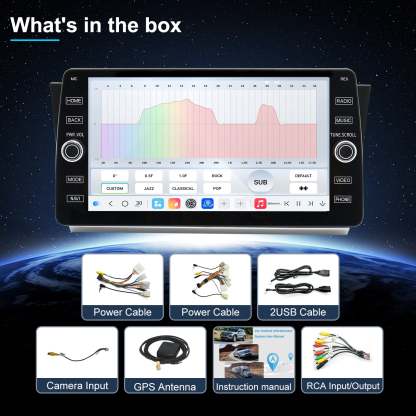 For Subaru Legacy 2015-2019 Radio upgrade,10.2-inch QLED  8-Core CPU,touch screen Stereo,Wireless CarPlay & Android Auto,keep OEM Controls