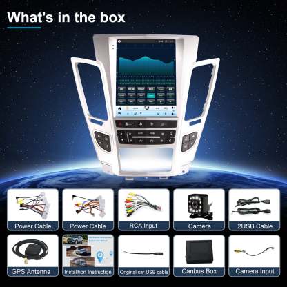 For Cadillac CTS 2008-2014 Radio upgrade,9.7-inch QLED 8-Core CPU,touch screen Stereo,Wireless CarPlay & Android Auto,keep OEM Controls