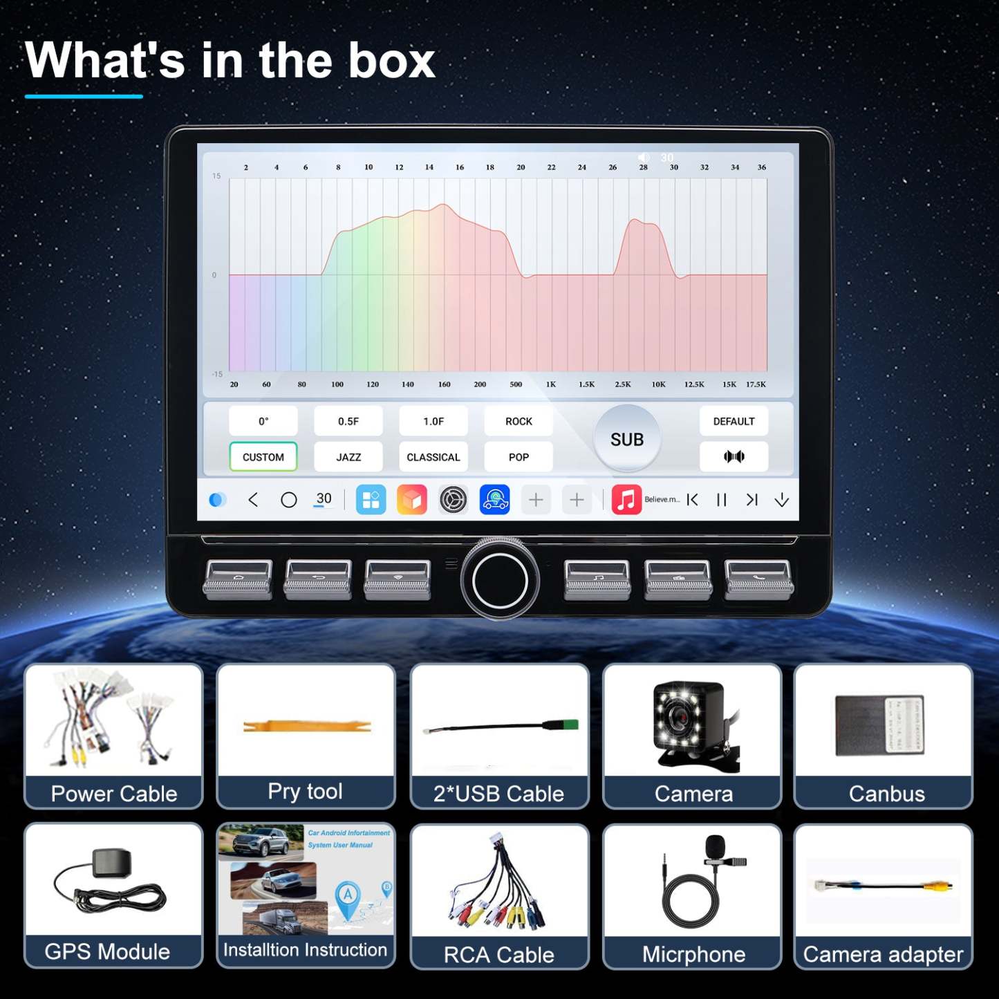 For Honda Civic 2012 Radio upgrade,10.2-inch QLED 8-Core CPU,touch screen Stereo,Wireless CarPlay & Android Auto,keep OEM Controls