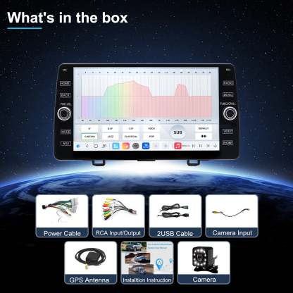 For Honda CRV 2007-2011 Radio upgrade,10.2-inch QLED 8-Core CPU,touch screen Stereo,Wireless CarPlay & Android Auto,keep OEM Controls